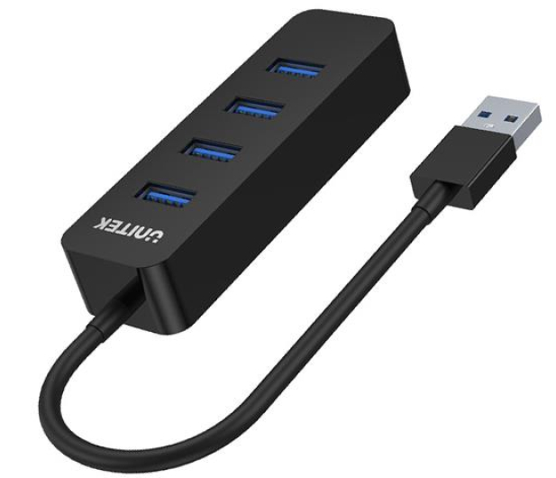 UNITEK Hub USB-A, 4 porty USB 3.1, aktywny, 10 W H1117A - 1086773 - zdjęcie 2